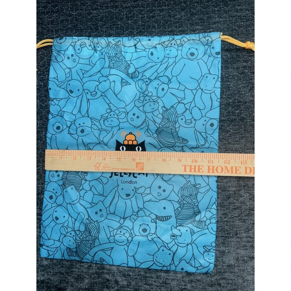 Jellycat London Blue Drawstring Dust Bag Pouch 15